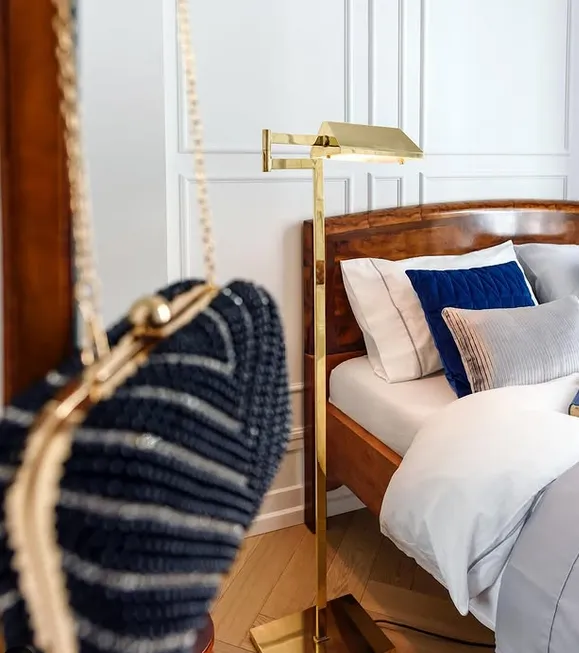 Sovrummet i art déco-stil